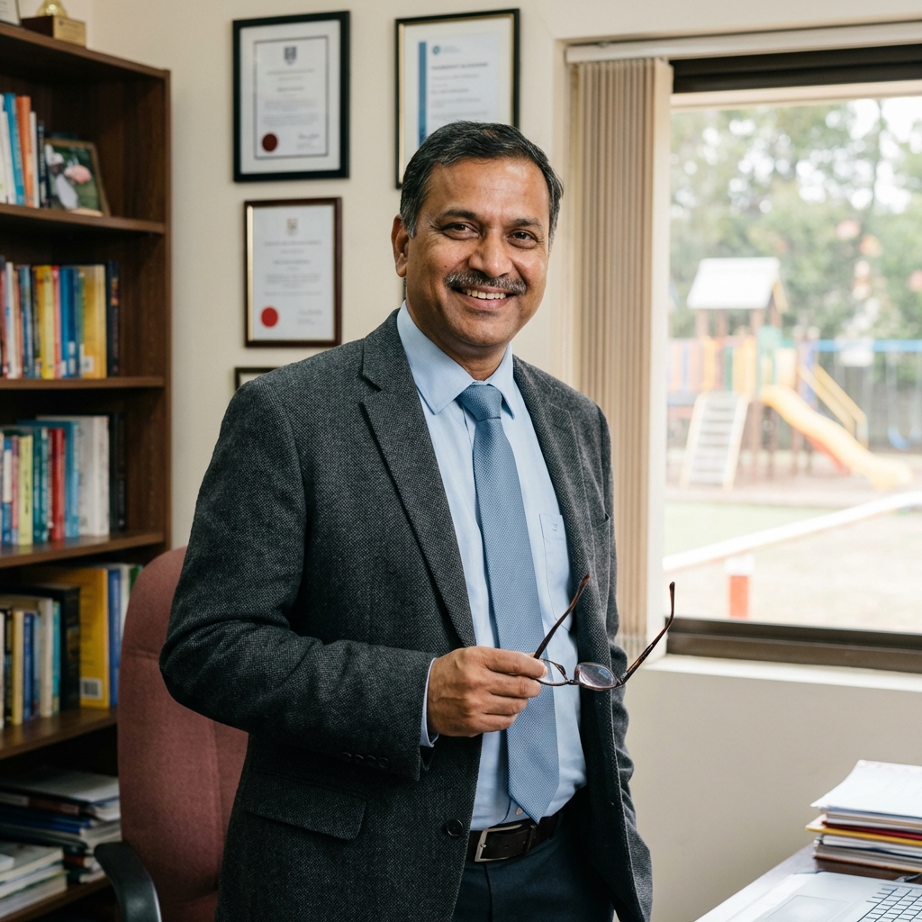 Principal of Smart Academy  - Mrs. S. Nath